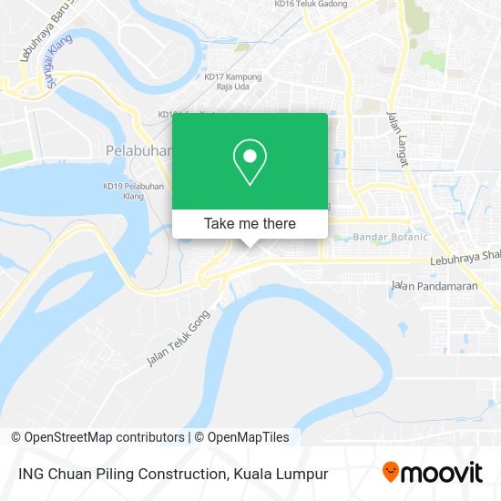 ING Chuan Piling Construction map
