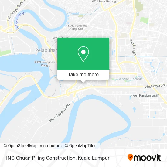 ING Chuan Piling Construction map
