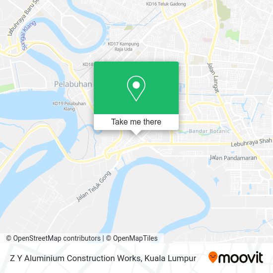 Z Y Aluminium Construction Works map