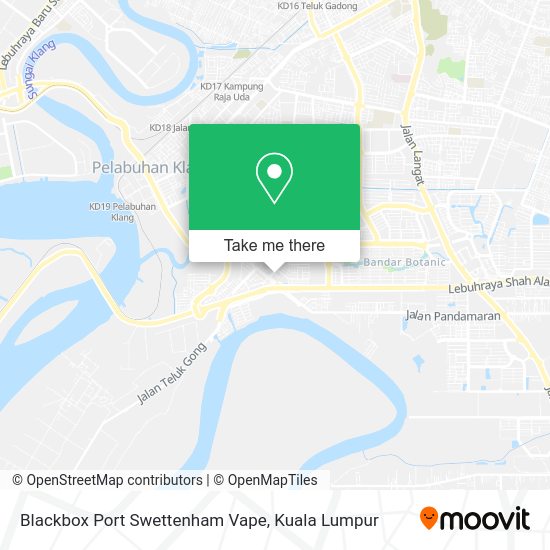 Peta Blackbox Port Swettenham Vape