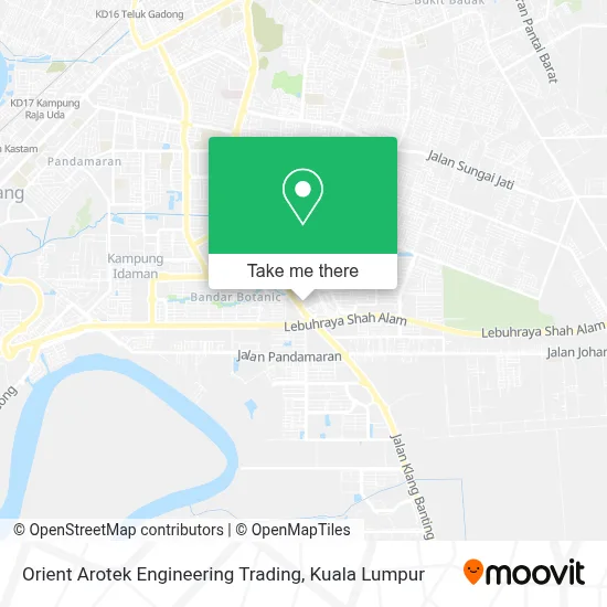 Orient Arotek Engineering Trading map