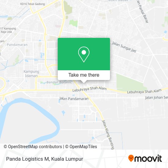 Panda Logistics M map