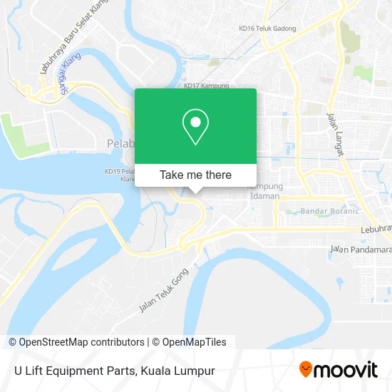 U Lift Equipment Parts map