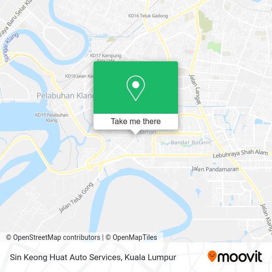 Sin Keong Huat Auto Services map