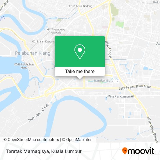 Peta Teratak Mamaqisya