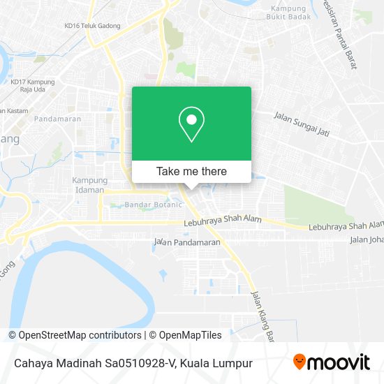Cahaya Madinah Sa0510928-V map