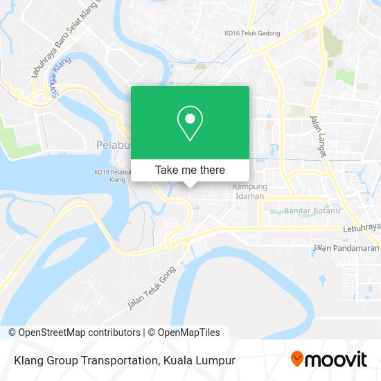 Klang Group Transportation map