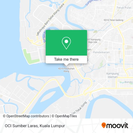 Peta OCI Sumber Laras