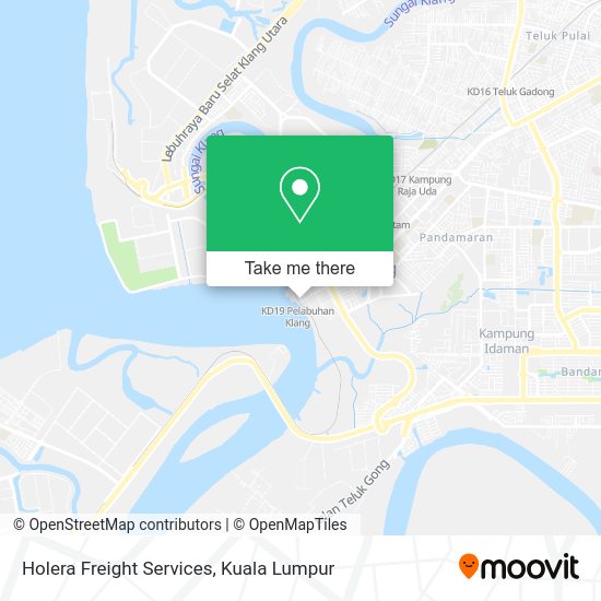 Holera Freight Services map