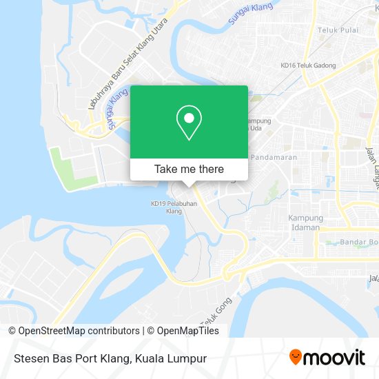Stesen Bas Port Klang map