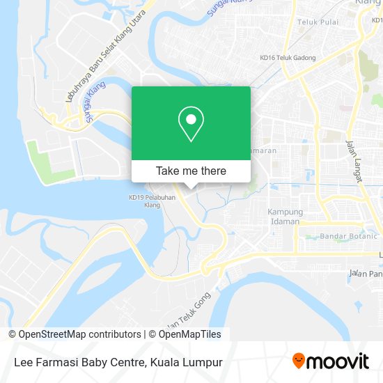 Lee Farmasi Baby Centre map