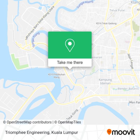 Triomphee Engineering map