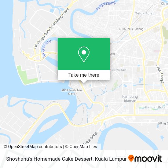 Shoshana's Homemade Cake Dessert map