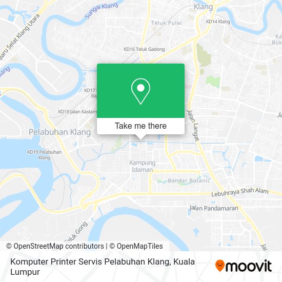 Komputer Printer Servis Pelabuhan Klang map