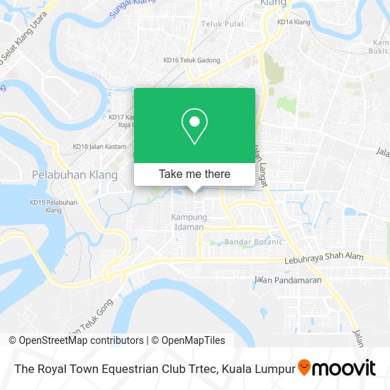 The Royal Town Equestrian Club Trtec map