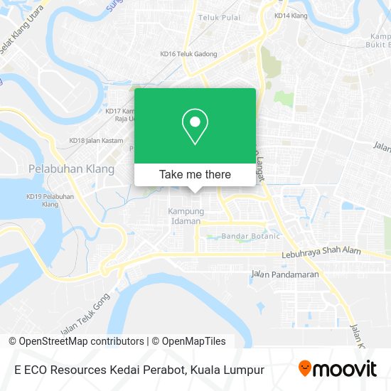 E ECO Resources Kedai Perabot map
