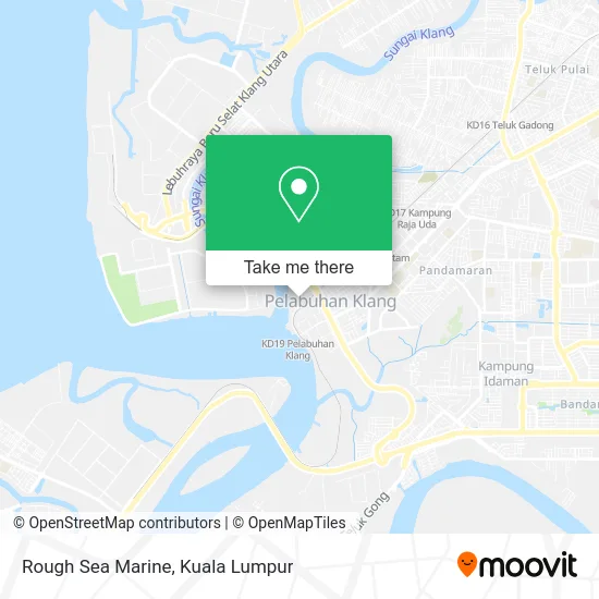 Rough Sea Marine map