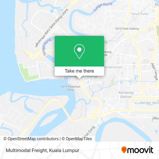 Multimodal Freight map