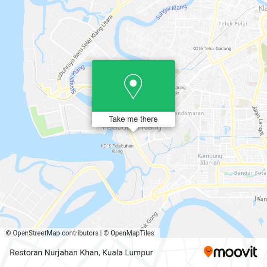 Restoran Nurjahan Khan map