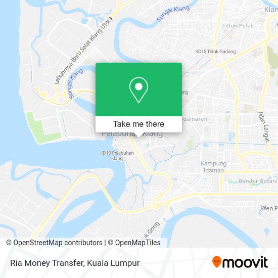Peta Ria Money Transfer