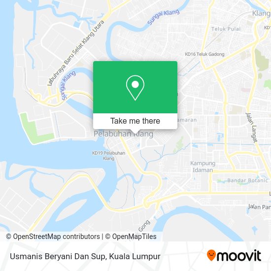 Peta Usmanis Beryani Dan Sup