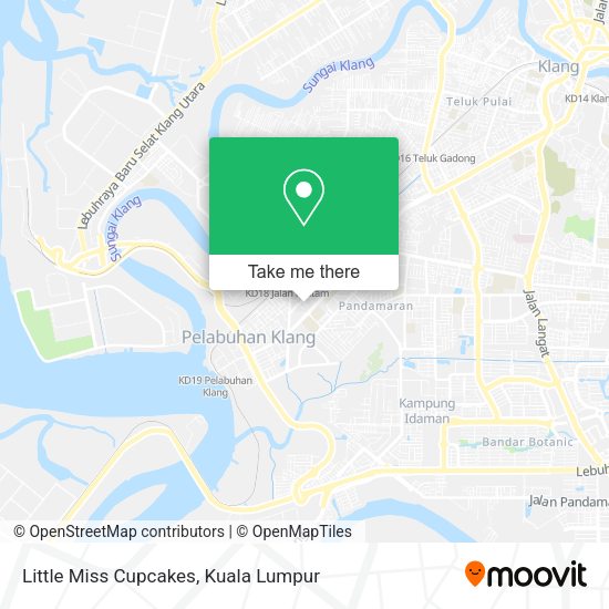 Little Miss Cupcakes map