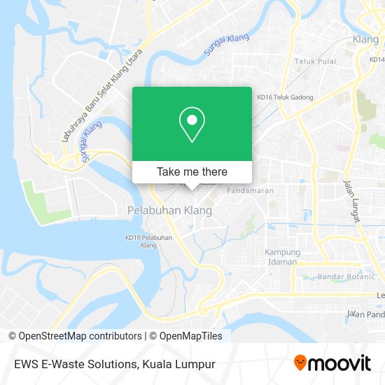 EWS E-Waste Solutions map
