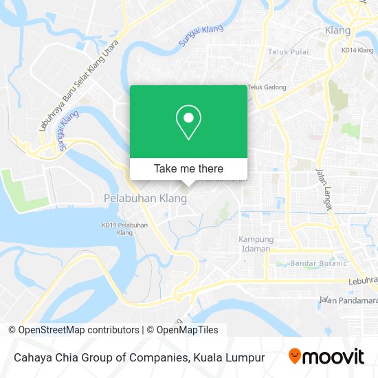 Cahaya Chia Group of Companies map