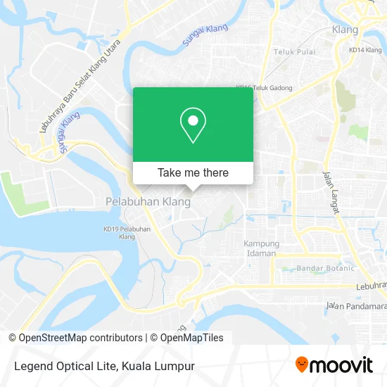 Legend Optical Lite map