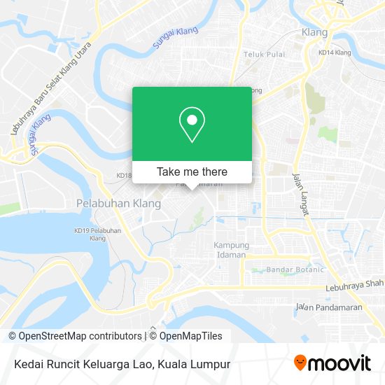 Kedai Runcit Keluarga Lao map