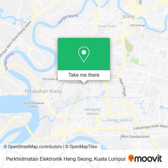 Perkhidmatan Elektronik Heng Seong map