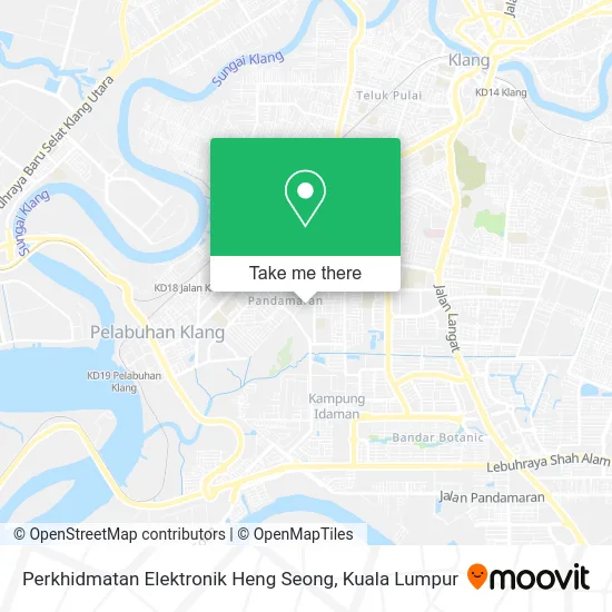 Peta Perkhidmatan Elektronik Heng Seong