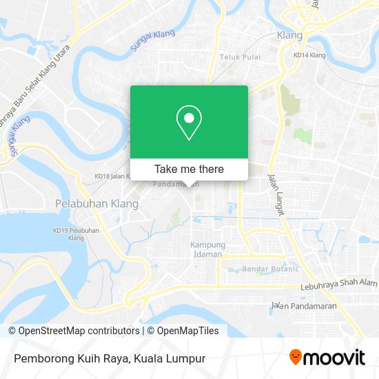 Pemborong Kuih Raya map
