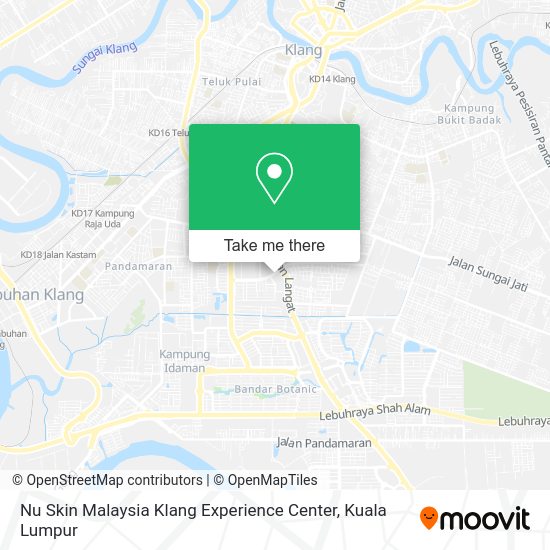 Peta Nu Skin Malaysia Klang Experience Center