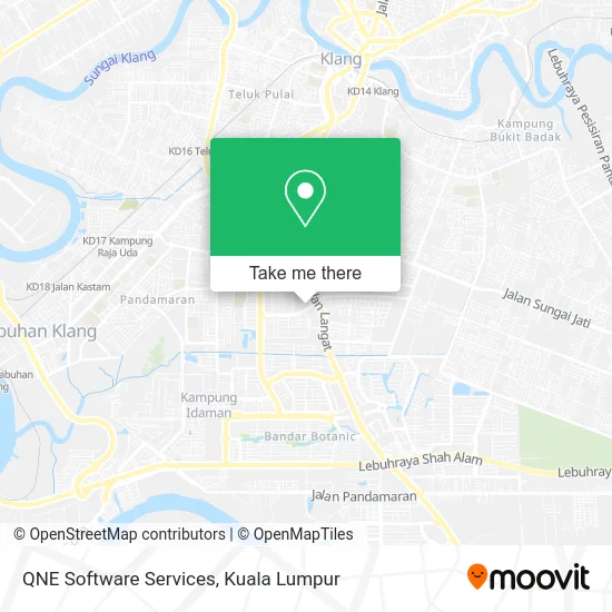QNE Software Services map