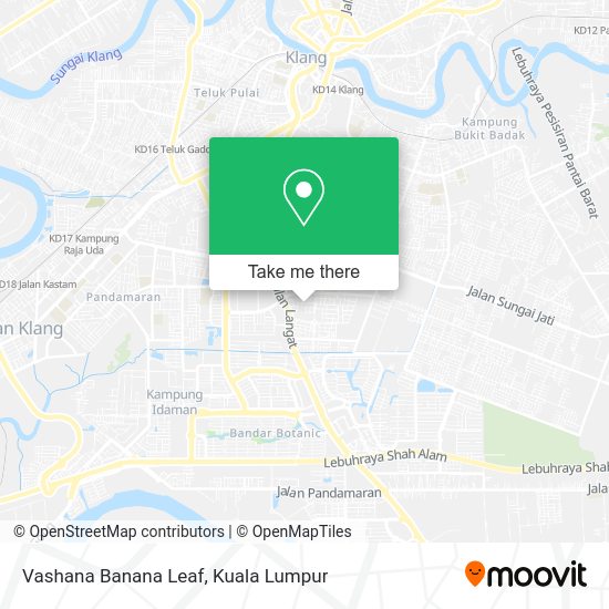 Vashana Banana Leaf map