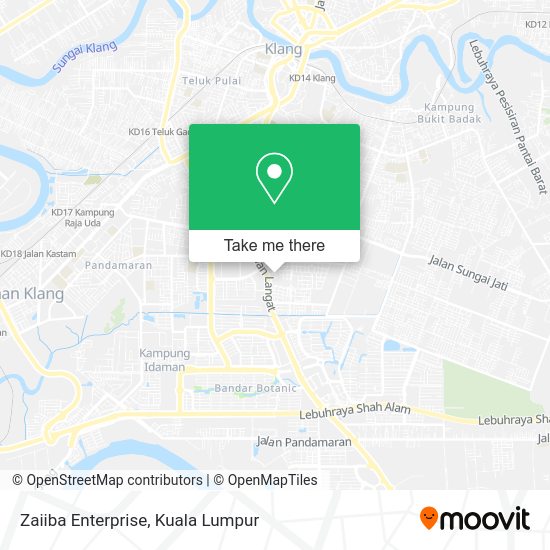 Zaiiba Enterprise map