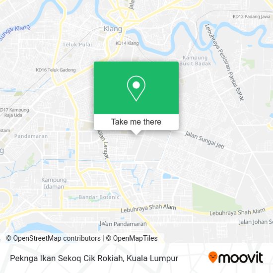 Peta Peknga Ikan Sekoq Cik Rokiah