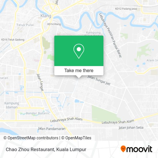 Chao Zhou Restaurant map