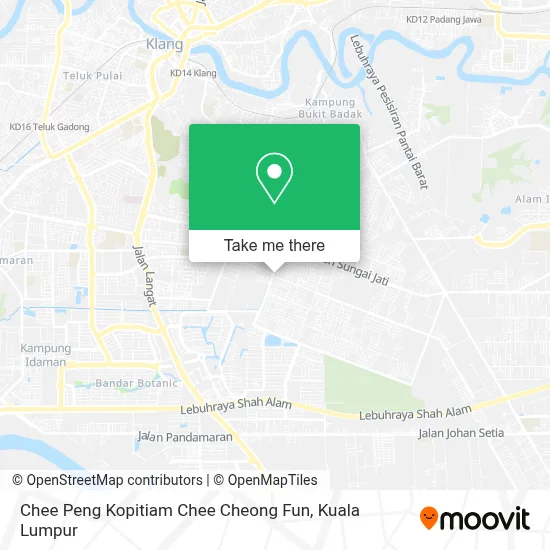 Chee Peng Kopitiam Chee Cheong Fun map