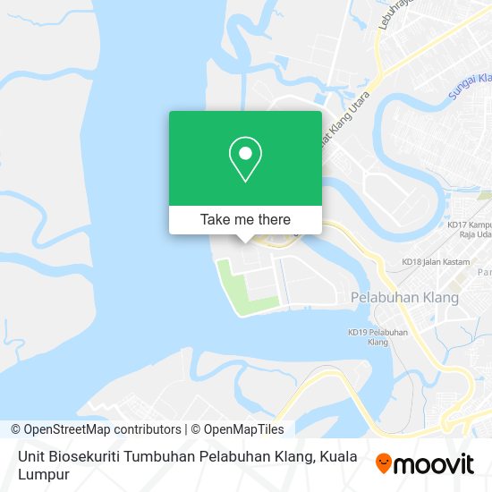 Unit Biosekuriti Tumbuhan Pelabuhan Klang map