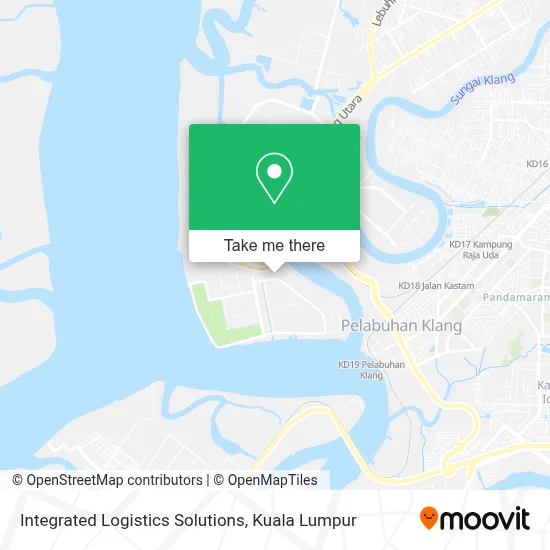 Integrated Logistics Solutions map