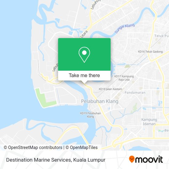 Peta Destination Marine Services