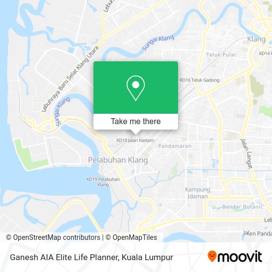 Ganesh AIA Elite Life Planner map