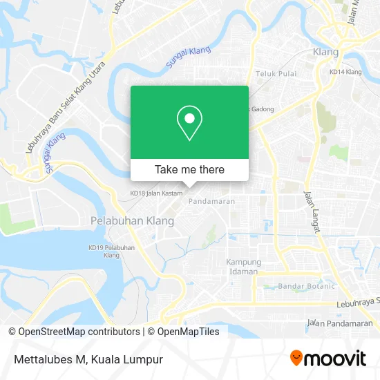 Mettalubes M map