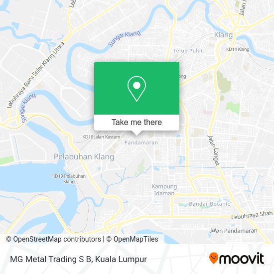 MG Metal Trading S B map