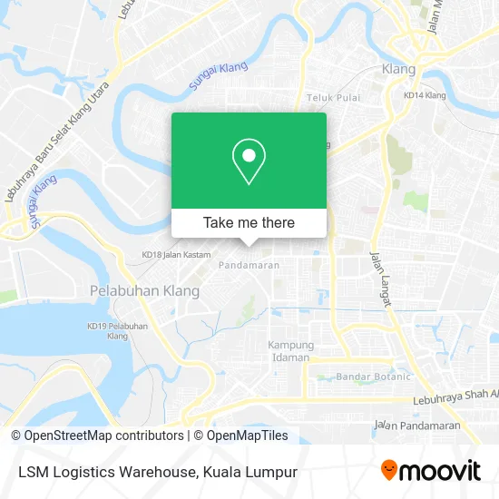 LSM Logistics Warehouse map