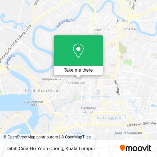 Tabib Cina Ho Yoon Chong map