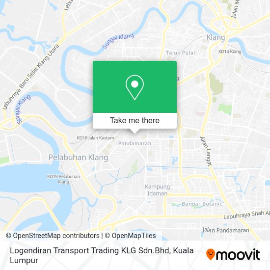 Logendiran Transport Trading KLG Sdn.Bhd map