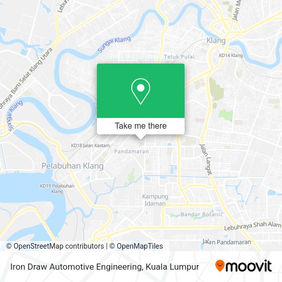 Iron Draw Automotive Engineering map